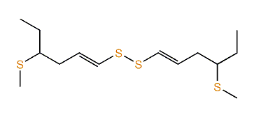 1-(Methylthio)-propyl (E)-1-propenyl disulfide